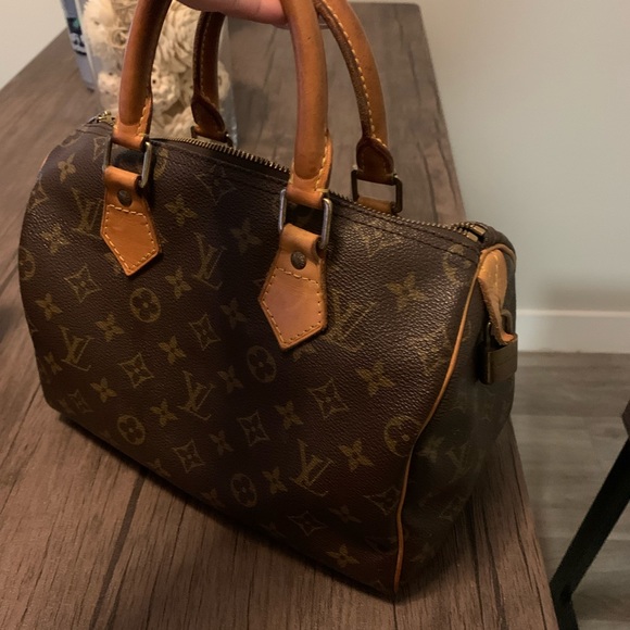 Vintage monogram speedy 25 - Picture 4 of 5
